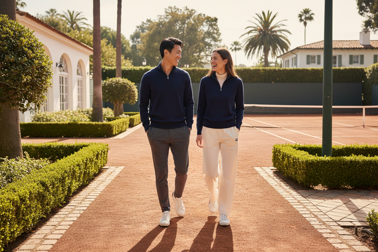 Lightweight Quarter Zips